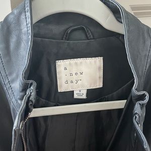 Black Leather Jacket (Target)